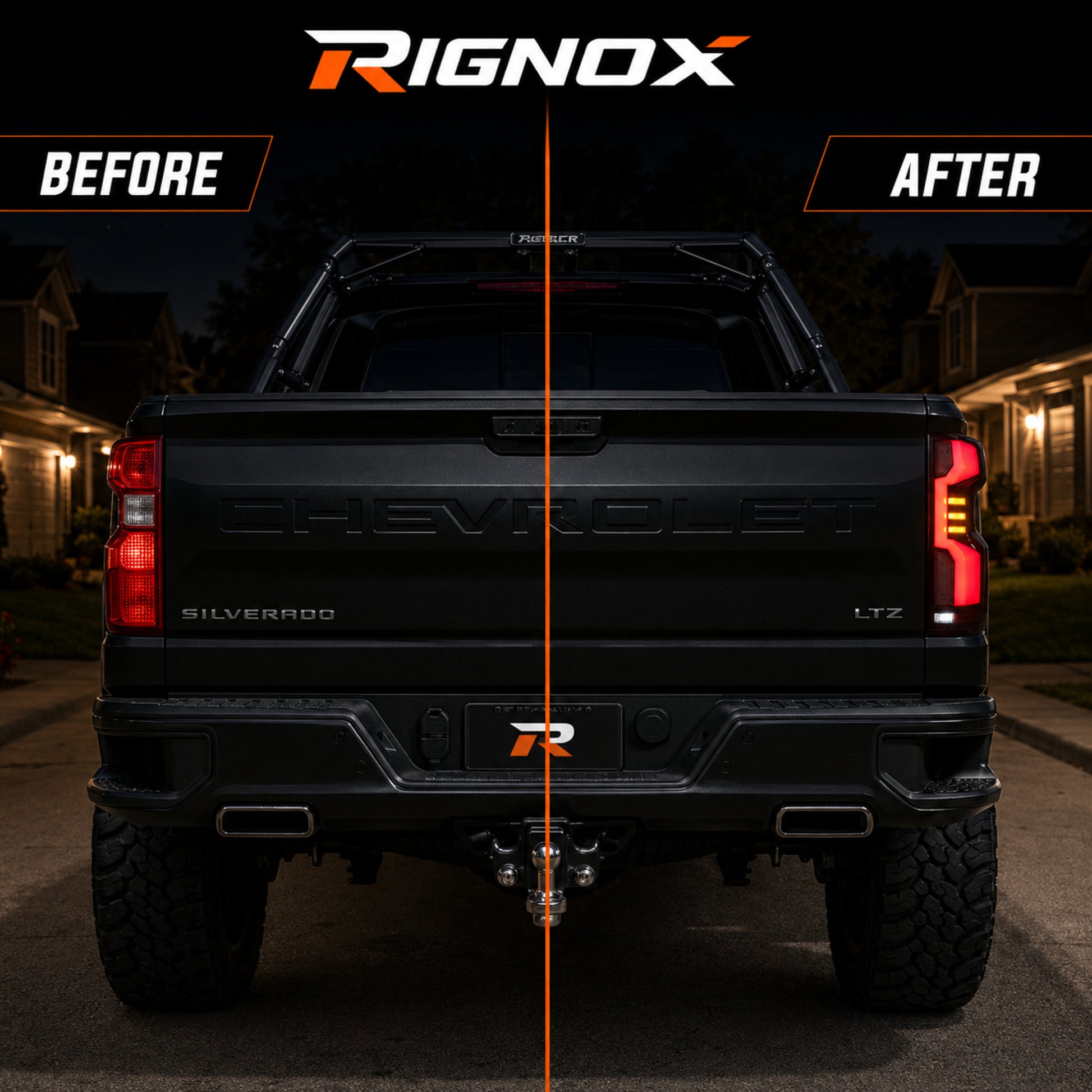 2019-2023 Chevrolet Silverado 1500 Sequential LED Tail Lights — smoked supplement15 - T-SILV19-CW