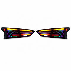 2019-2024 Nissan Altima Sequential LED Tail Lights — RGB white background - T-ALT19-SRGB