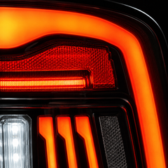 2019-2024 Ram 2500 3500 Sequential LED Tail Lights — clear white macro light bar detail v2
