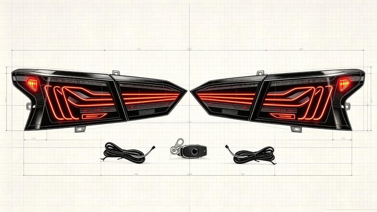 2019-2026 Nissan Altima Sequential Laser LED Tail Lights Assembly