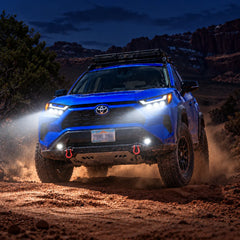 2019-2025 Toyota RAV4 (XA50) LED Triple Projector Headlights Assembly — Pair — Off-road night driving — H-RAV4-20