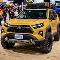 2019-2025 Toyota RAV4 (XA50) LED Triple Projector Headlights Assembly — Pair — Car meet vehicle display — H-RAV4-20