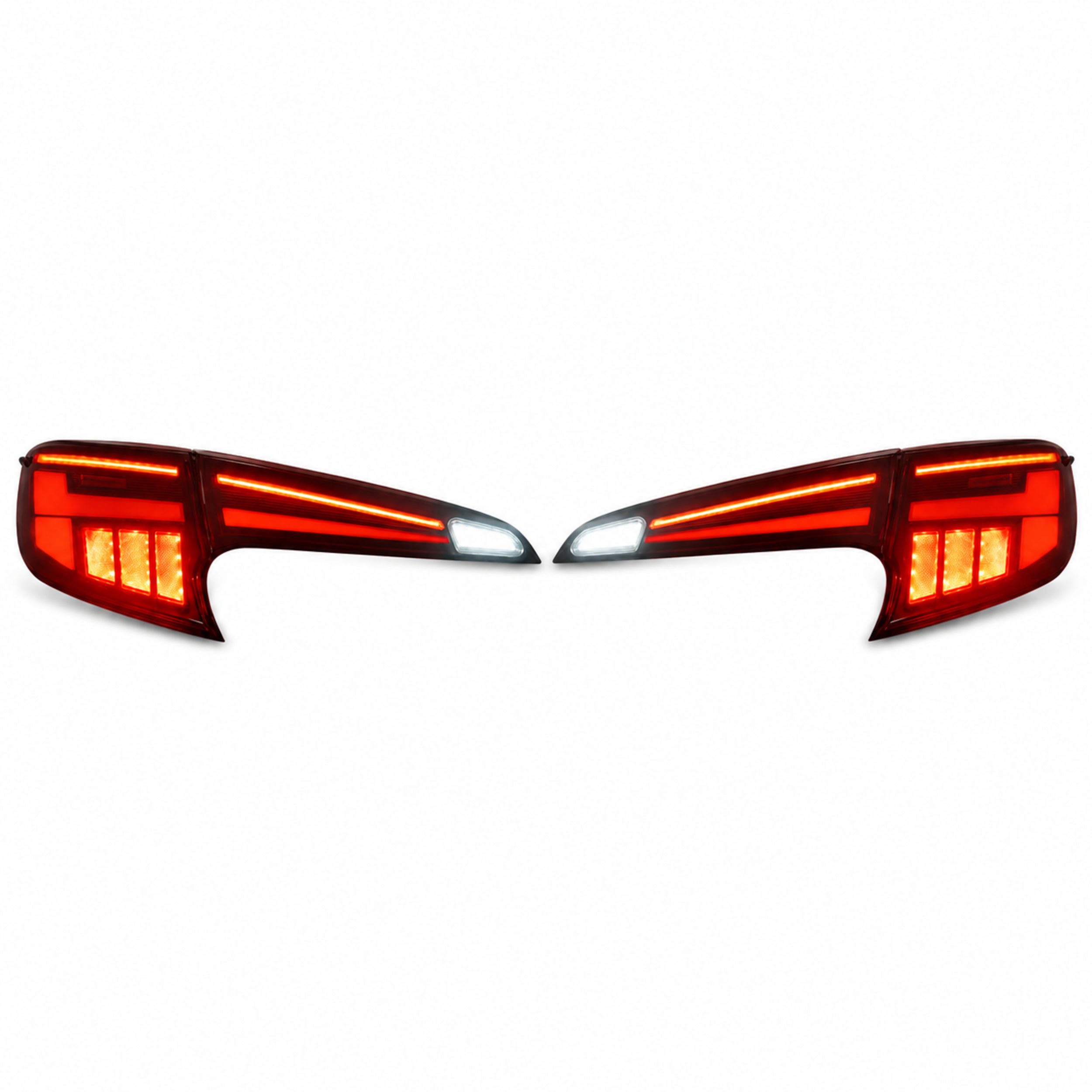 2019-2025 Toyota Corolla Hatchback & GR Corolla LED Tail Lights | Smoke Red, Sequential
