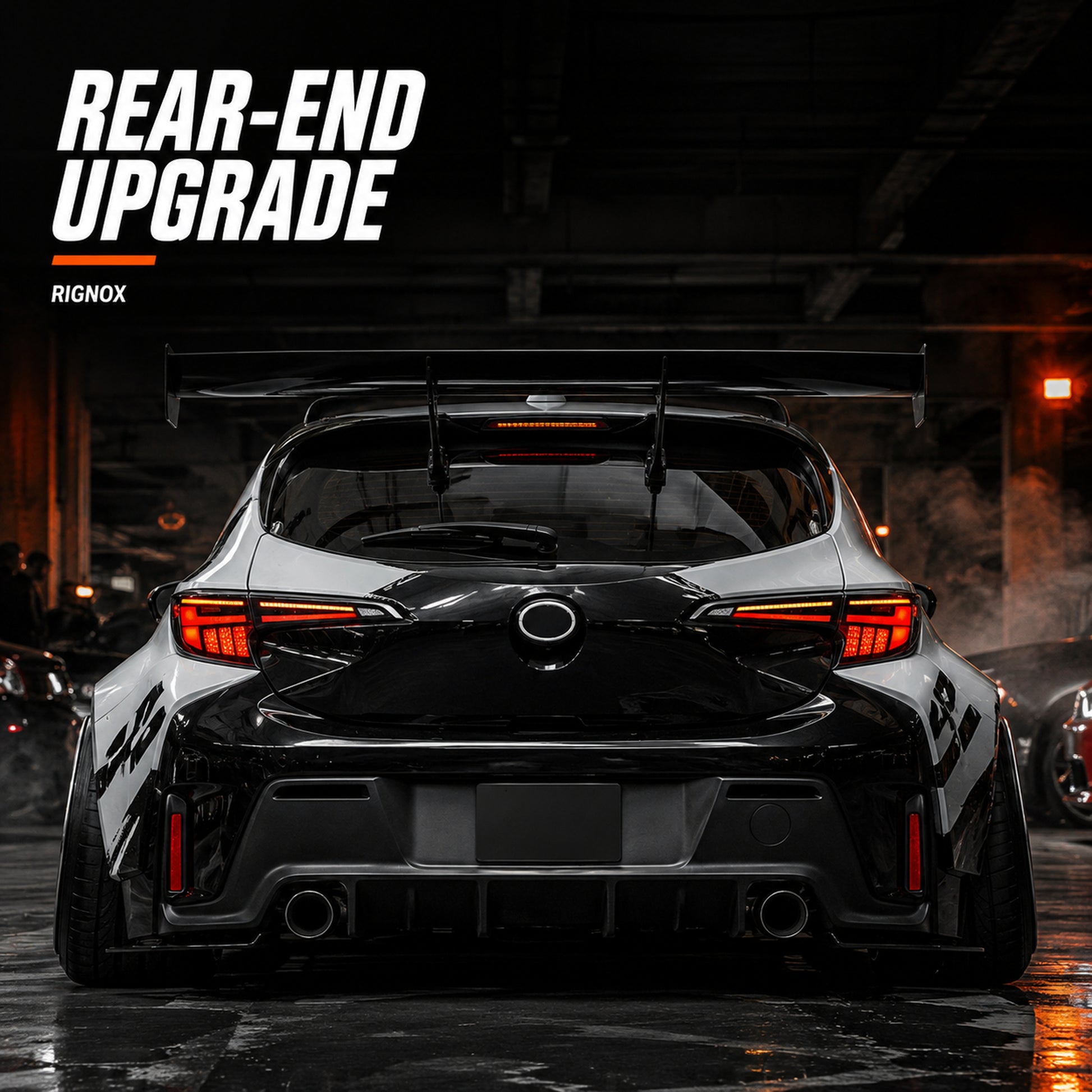 2019-2025 Toyota Corolla Hatchback & GR Corolla Sequential LED Tail Lights — sequential LED car meet02 — T-COR19