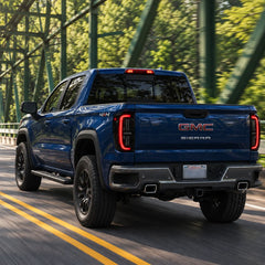 2019-2026 GMC Sierra 1500 & 2020-2023 Sierra 2500HD/3500HD (T1) LED Tail Lights Assembly — Pair — Daylight Running Light — T-SRA19-SR