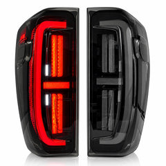 2019-2026 GMC Sierra 1500 & 2020-2023 Sierra 2500HD/3500HD (T1) LED Tail Lights Assembly — Pair — Main Product Image — T-SRA19-SR