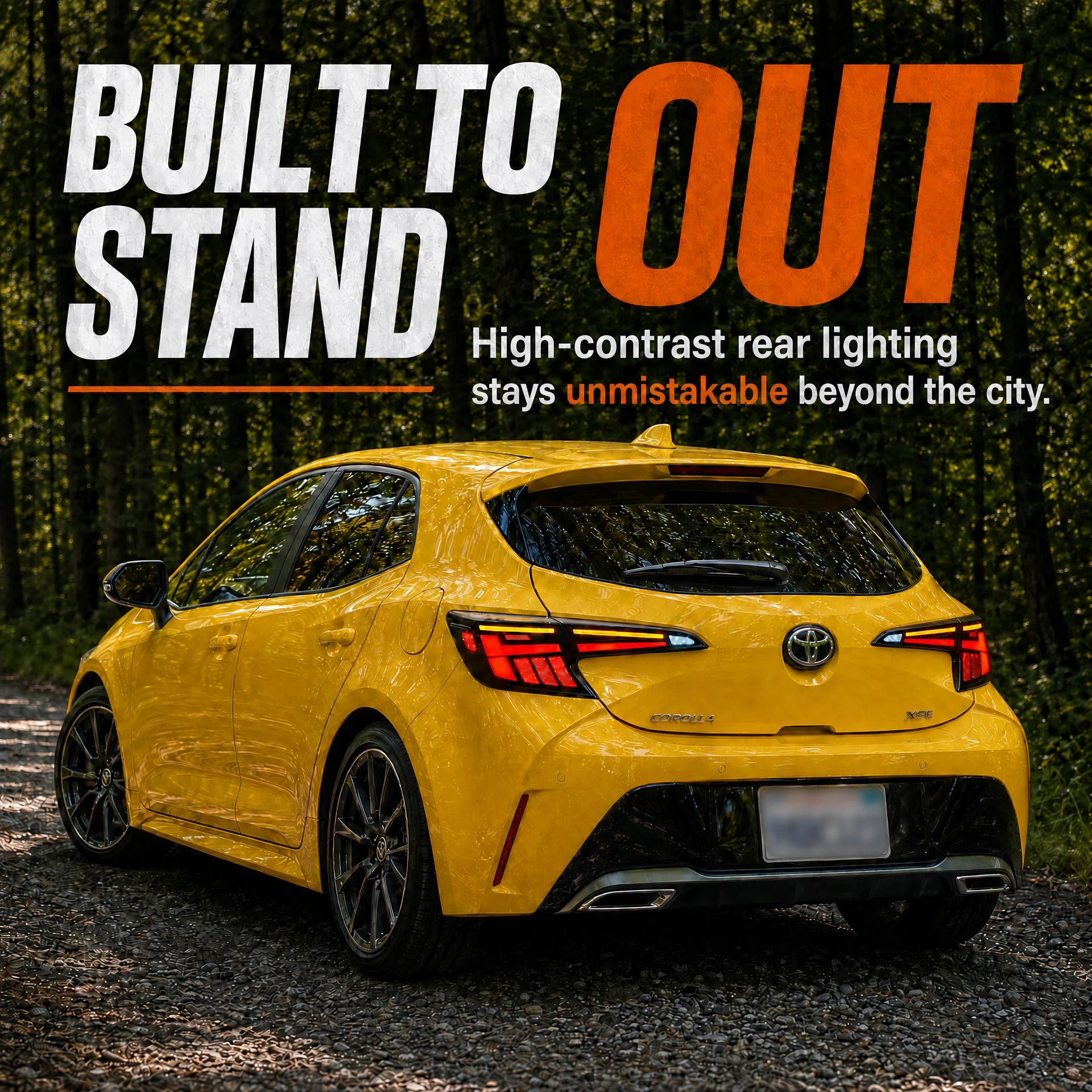 2019-2026 Toyota Corolla Hatchback and GR Corolla Sequential LED Tail Lights — built to stand out — T-COR19-SW