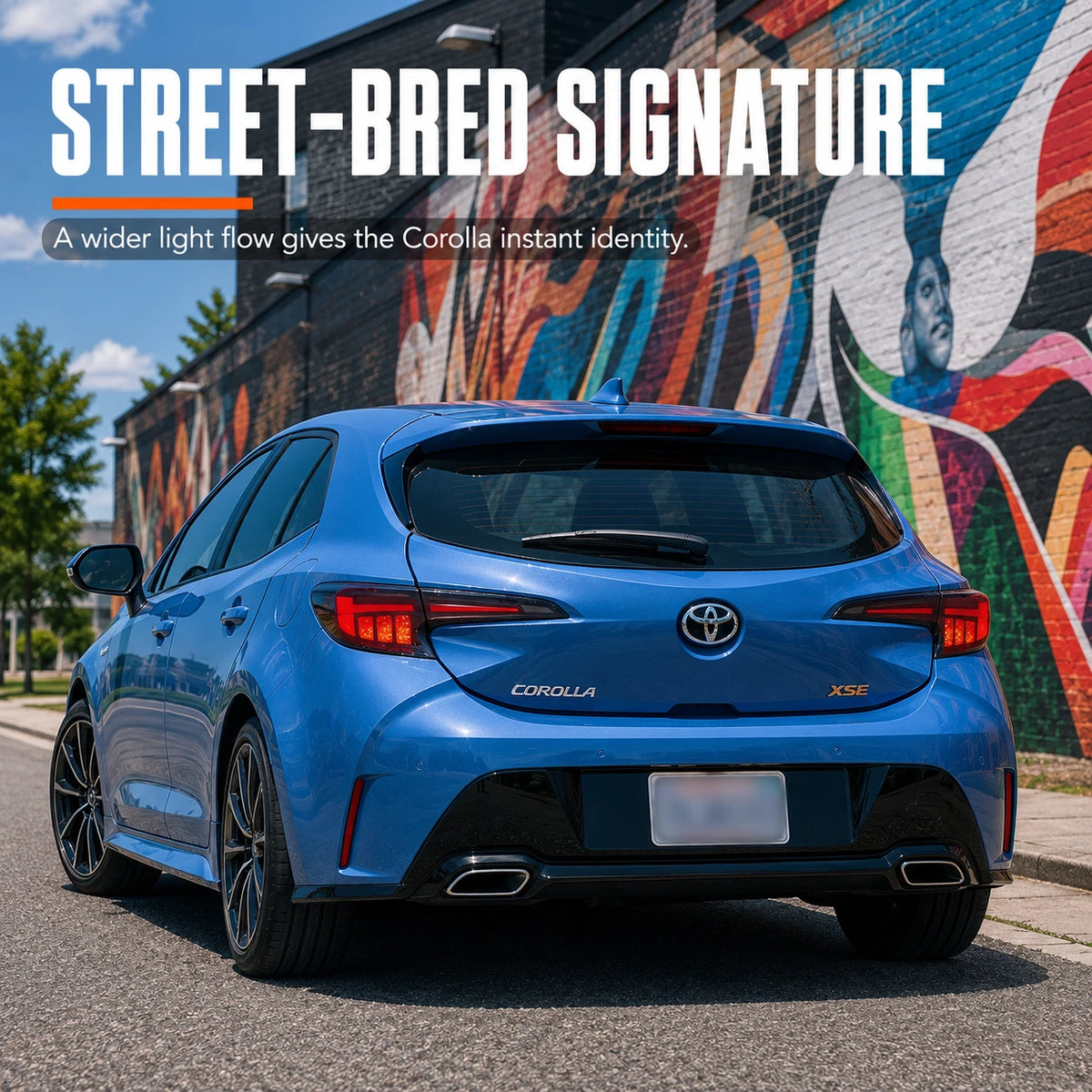2019-2026 Toyota Corolla Hatchback and GR Corolla Sequential LED Tail Lights — street-bred signature — T-COR19-SW