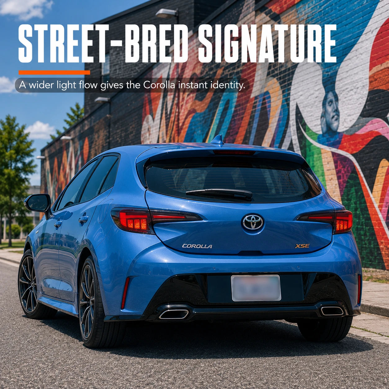2019-2026 Toyota Corolla Hatchback and GR Corolla Sequential LED Tail Lights — street-bred signature — T-COR19-SW