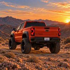2019-2026 Chevrolet Silverado 1500 / 2020-2023 2500HD/3500HD Sequential LED Tail Lights — sunset — T-SILV19-CW