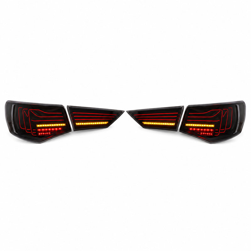 2020-2025 Nissan Sentra Sequential LED Tail Lights — smoke white laser line white background main - T-SEN20-SW