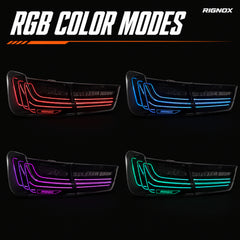 2019-2025 BMW 3 Series G20/G28/G80 M3 Sequential LED Tail Lights — smoke red RGB rgbcolors09 - T-3G20-SRGB