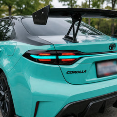 2020-2026 Toyota Corolla Sedan Sequential LED Tail Lights Assembly Full-Width Bar — parking left details — T-COR20-RGB