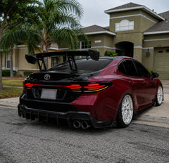 2020-2026 Toyota Corolla Sedan Sequential LED Tail Lights Assembly Full-Width Bar — house front parking — T-COR20-SWT