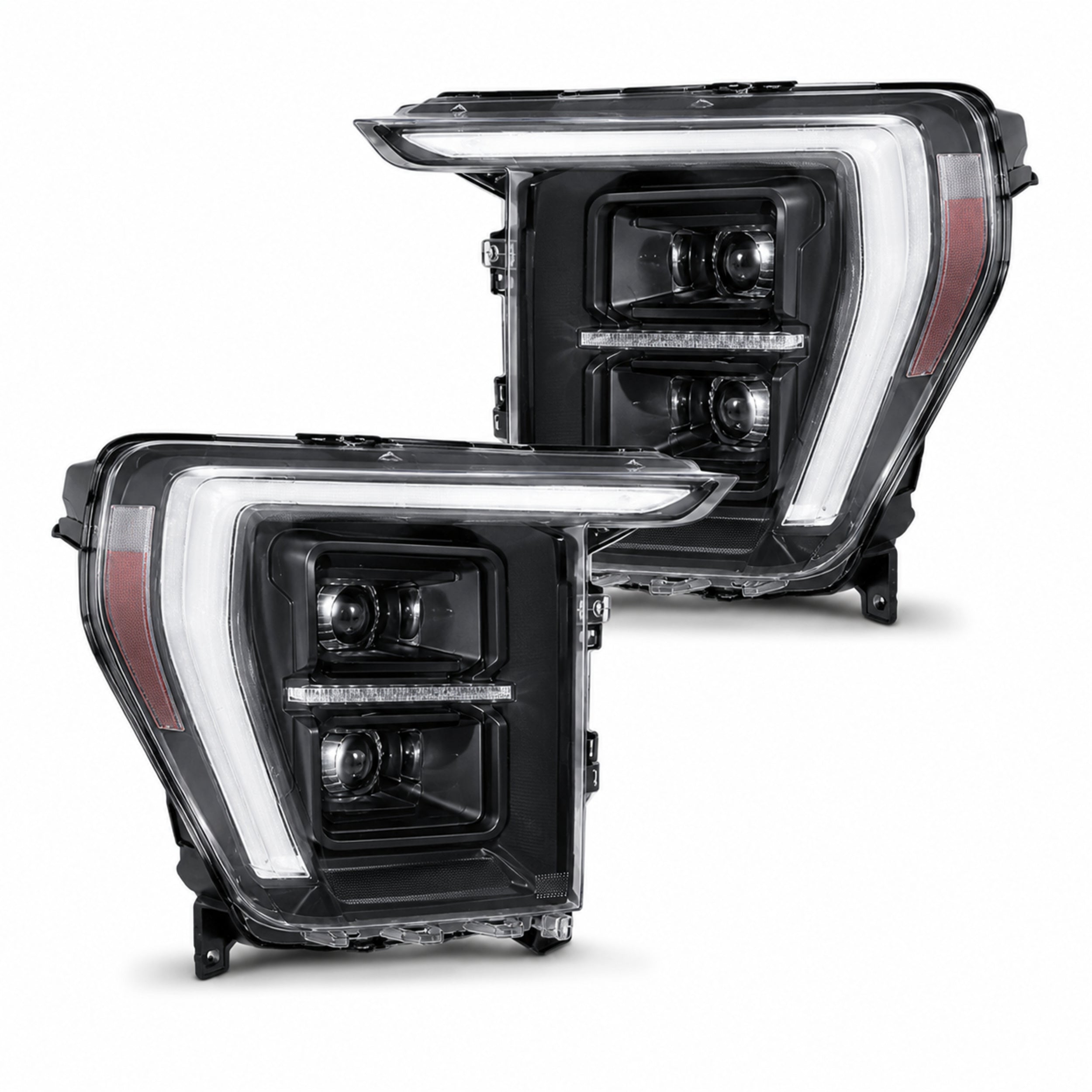 2021-2023 Ford F-150 LED Projector Headlights | Halogen or OEM LED/Raptor/Tremor
