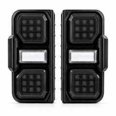 2021-2024 Ford Bronco Sequential LED Tail Lights — smoked white main white background