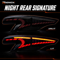 2021-2024 Toyota Sienna Sequential LED Tail Lights — smoked supplement04