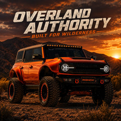 2021-2026 Ford Bronco LED Quad Projector Headlights Assembly — overlande authority — H-BR21-4P