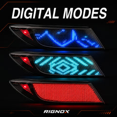 2022-2026 Toyota GR86 / Subaru BRZ Sequential LED Tail Lights — digital RGB digital modes - T-GR86-SDG