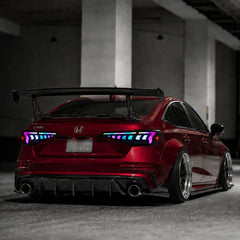 2022-2026 Honda Civic 11th Gen Sedan Sequential LED Tail Lights — parking indoor — T-CIV11-AR-SRGB