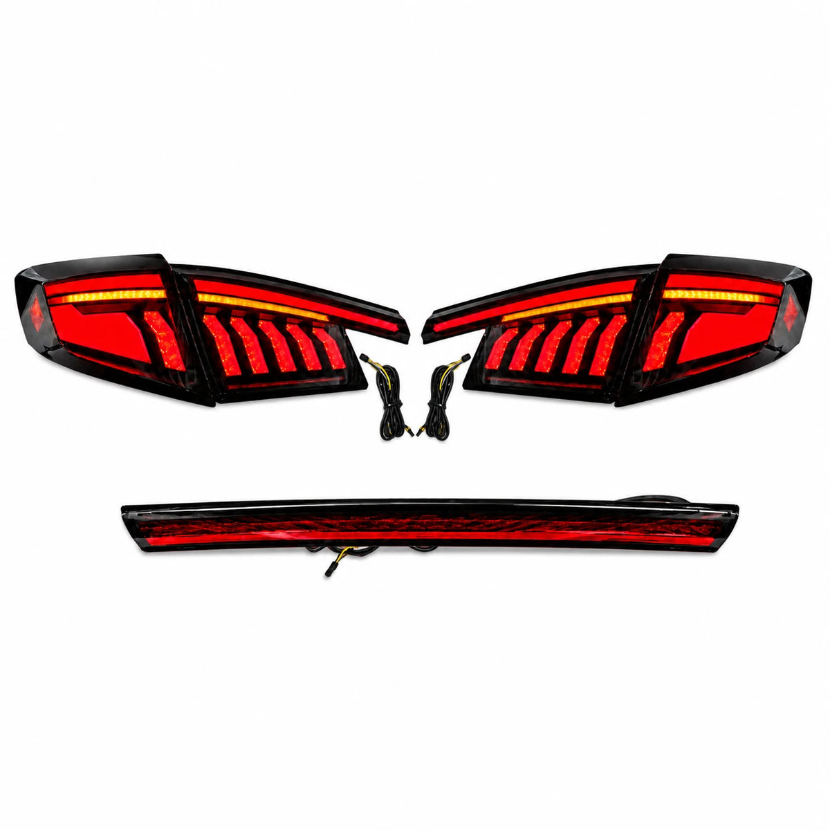2022-2026 Honda Civic Hatchback / Type R Sequential LED Tail Lights — main product view — T-CIVR-SR