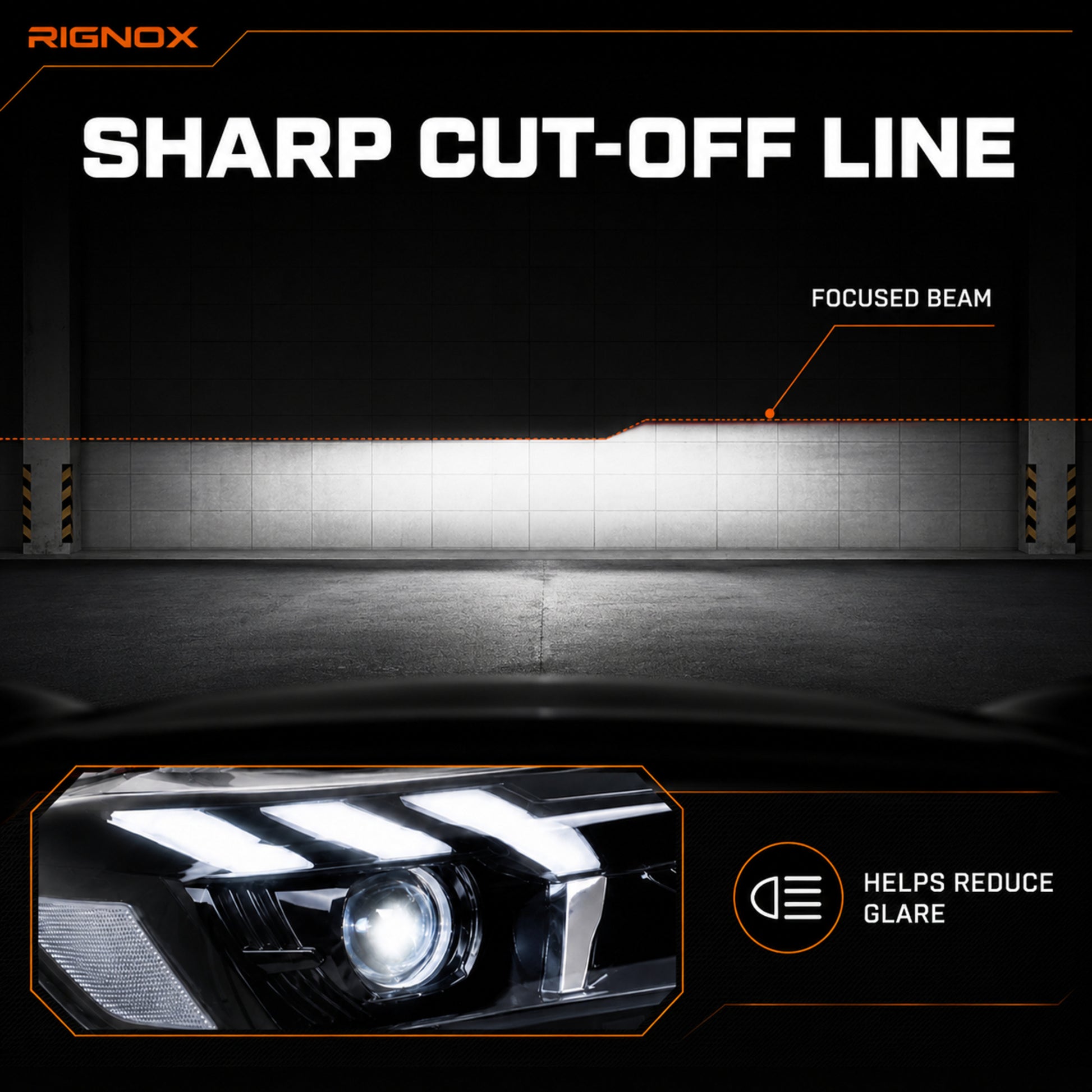 2022-2026 Honda Civic 11th Gen LED Projector Headlights — clear function11 - H-CIV11-CW