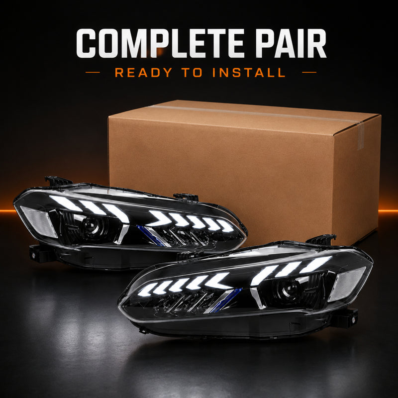 2022-2026 Honda Civic 11th Gen LED Projector Headlights — clear supplement16 - H-CIV11-CW