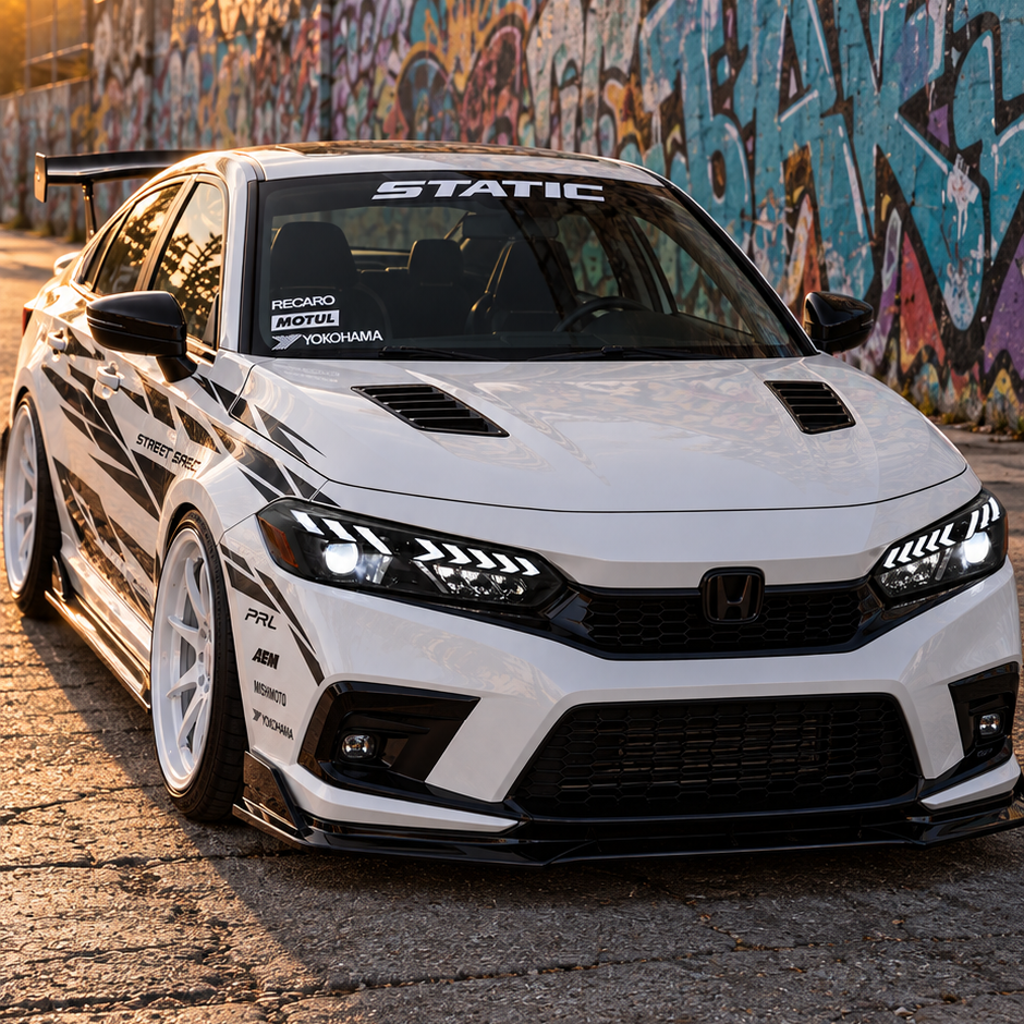 2022-2026 Honda Civic 11th Gen LED Projector Headlights — daylight — H-CIV11-A