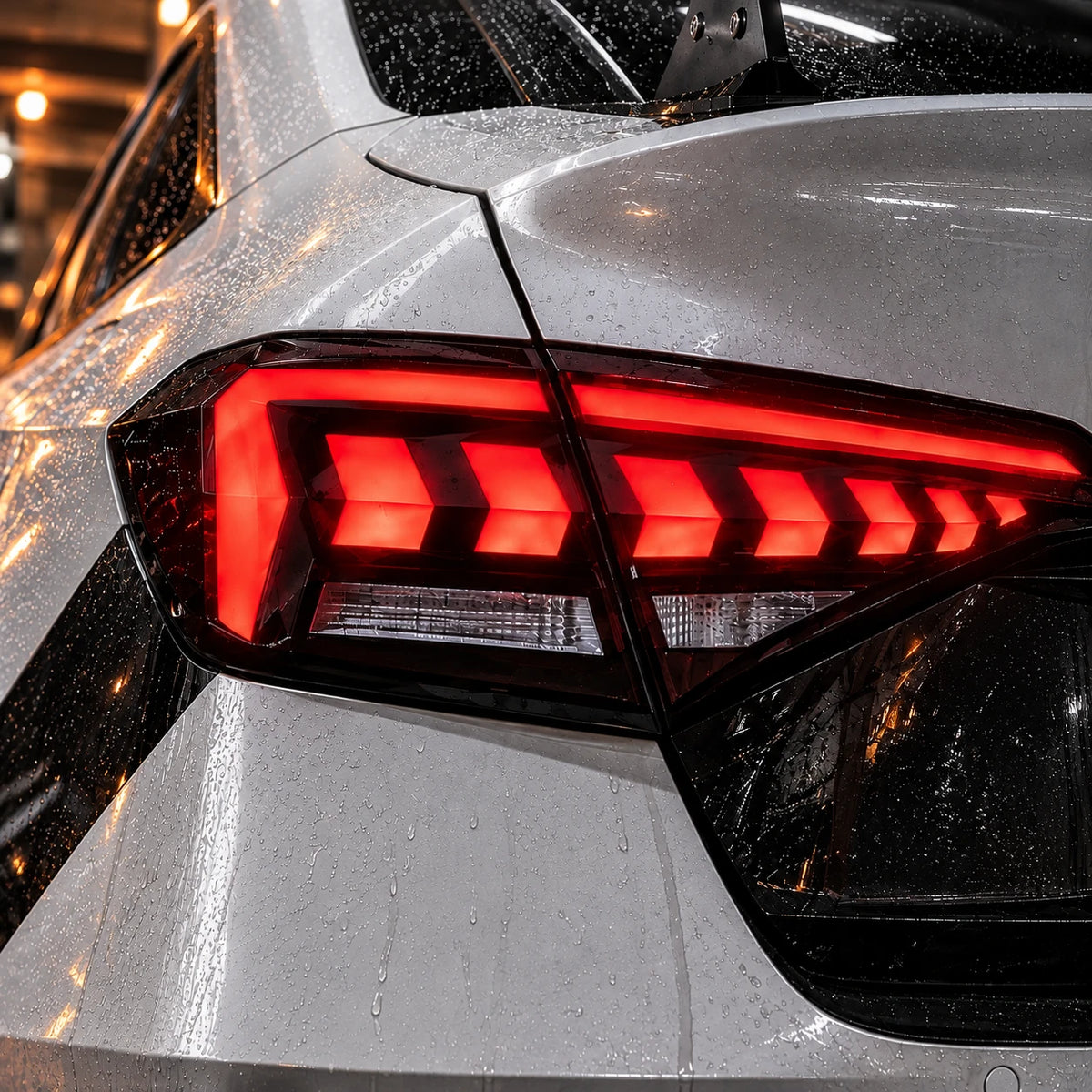 2022-2026 Honda Civic 11th Gen Sedan Sequential LED Tail Lights — close-up — T-CIV11-AR-SR