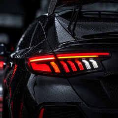 2022-2026 Honda Civic Hatchback / Type R Sequential LED Tail Lights — tail light close-up — T-CIVR-SW