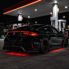 2022-2026 Honda Civic Hatchback LED Tail Lights | Smoke Red / White, Sequential-4
