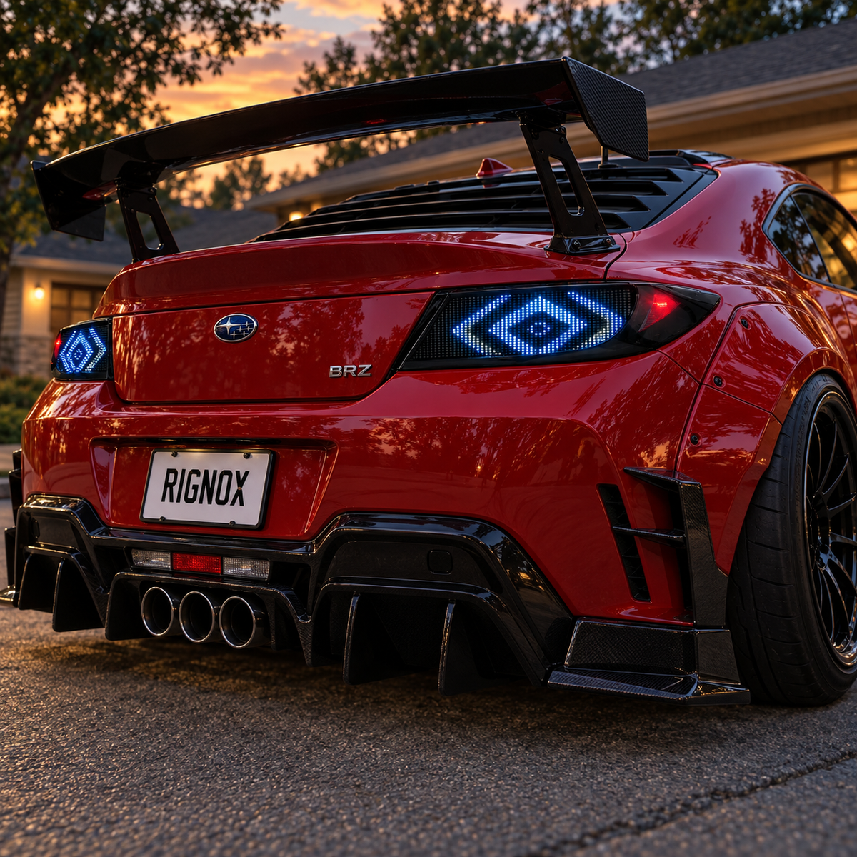 2022-2026 Toyota GR86 / Subaru BRZ Sequential LED Tail Lights 04— T-GR86-SDG