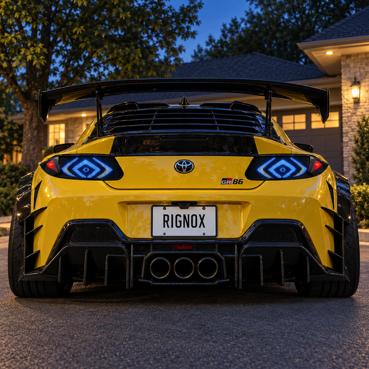 2022-2026 Toyota GR86 / Subaru BRZ Sequential LED Tail Lights on 02— T-GR86-SDG