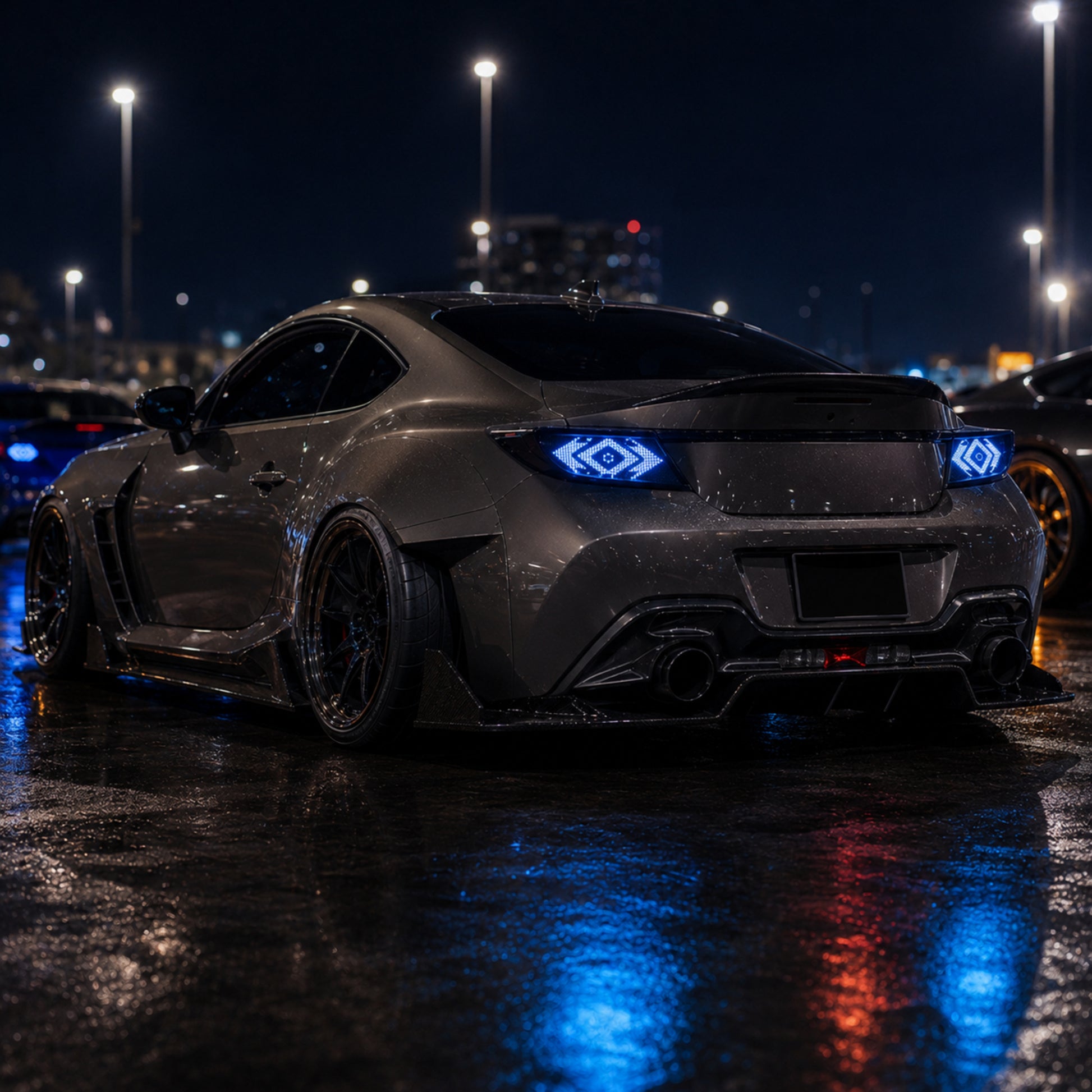 2022-2026 Toyota GR86 / Subaru BRZ Sequential LED Tail Lights — digital RGB car meet04 - T-GR86-SDG