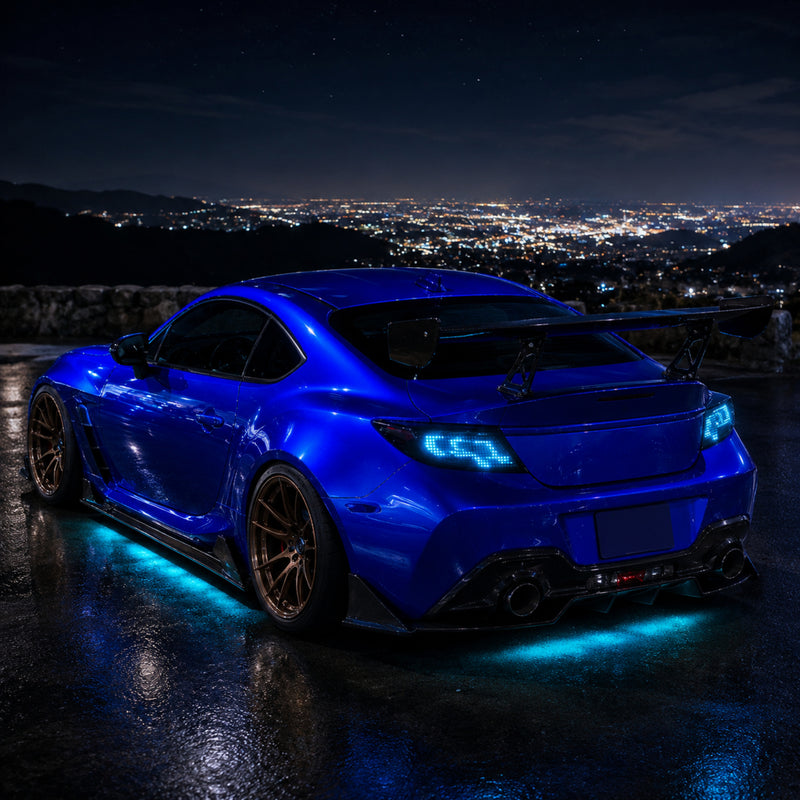 2022-2026 Toyota GR86 / Subaru BRZ Sequential LED Tail Lights — digital RGB scene06 - T-GR86-SDG