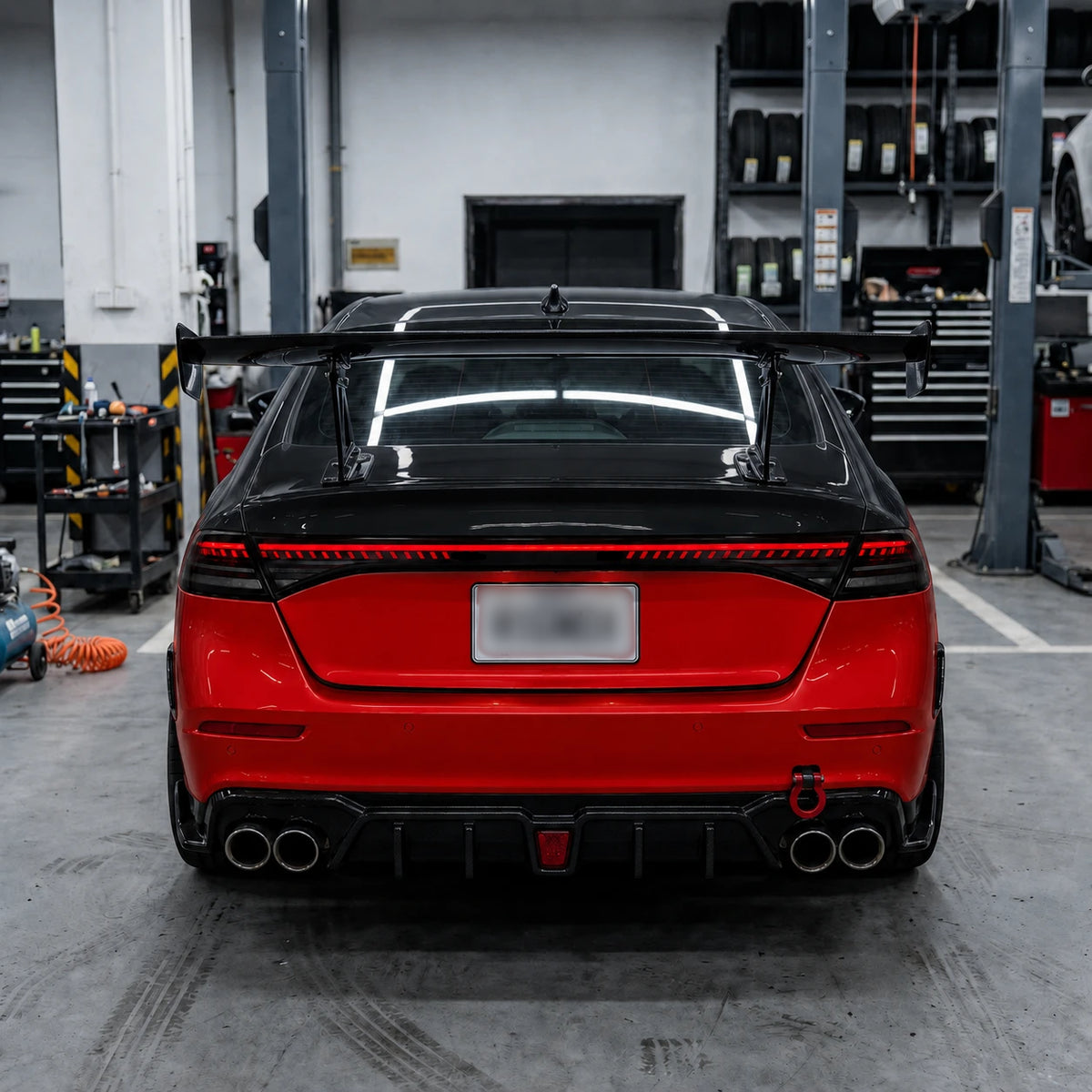 2023-2026 Honda Accord 11th Gen Sequential LED Tail Lights — garage look — T-ACC11-SR