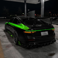 2023-2026 Honda Accord 11th Gen Sequential LED Tail Lights — gas station night — T-ACC11-SRGB