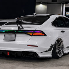 2023-2026 Honda Accord 11th Gen Sequential LED Tail Lights — parking close-up — T-ACC11-SRGB