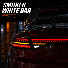 2023-2026 Honda Accord 11th Gen Sequential LED Tail Lights — smoked white bar — T-ACC11-SW