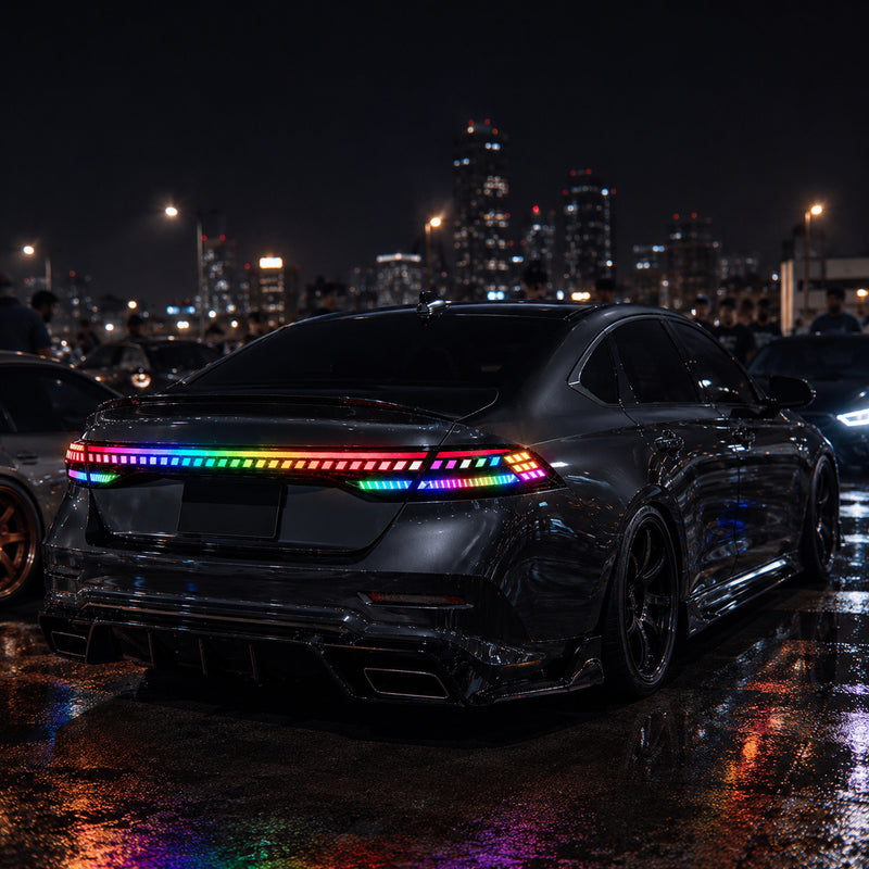 2023-2026 Honda Accord 11th Gen Sequential LED Tail Lights — RGB car meet05 - T-ACC11-SRGB