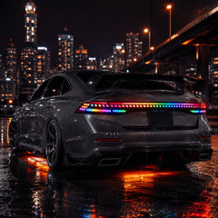 2023-2026 Honda Accord 11th Gen Sequential LED Tail Lights — RGB installed night02 - T-ACC11-SRGB