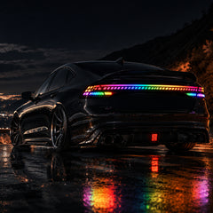 2023-2026 Honda Accord 11th Gen Sequential LED Tail Lights — RGB low rear angle08 - T-ACC11-SRGB