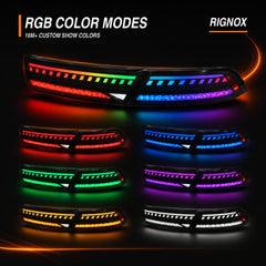 2023-2026 Honda Accord 11th Gen Sequential LED Tail Lights — RGB rgbcolors09 - T-ACC11-SRGB