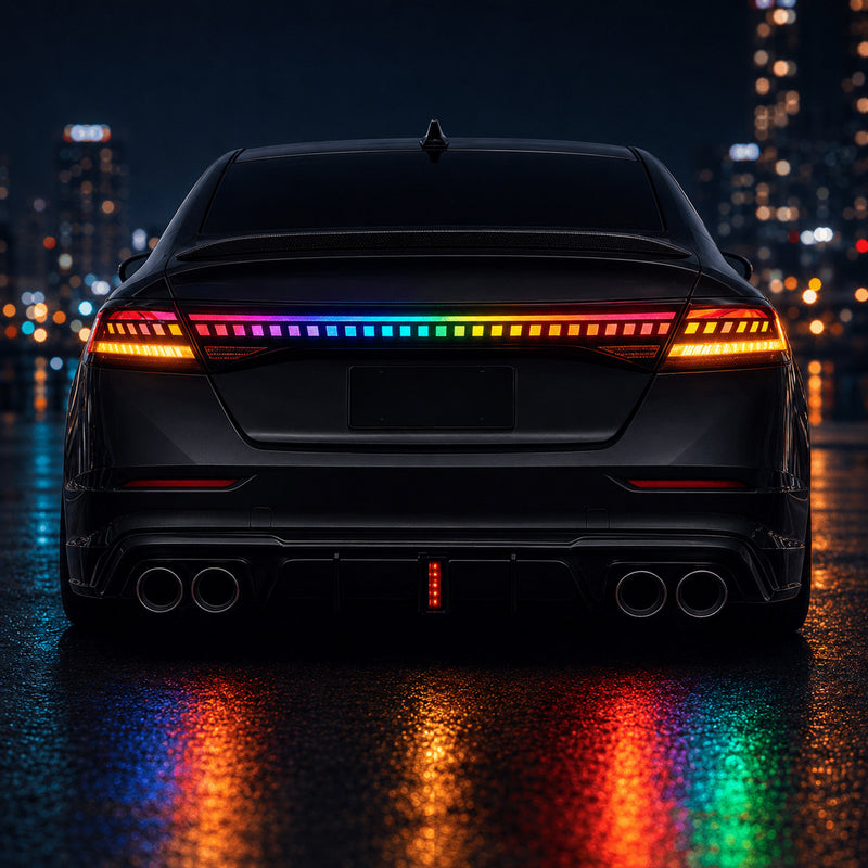 2023-2026 Honda Accord 11th Gen Sequential LED Tail Lights — RGB rear signature03 - T-ACC11-SRGB