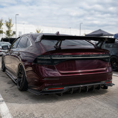 2023-2026 Honda Accord 11th Gen Sequential LED Tail Lights — smoked white daytime unlit - T-ACC11-SW