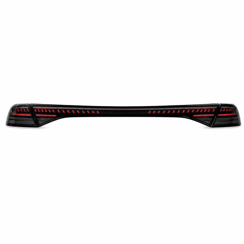 2023-2026 Honda Accord 11th Gen Sequential LED Tail Lights — smoked white white background - T-ACC11-SW