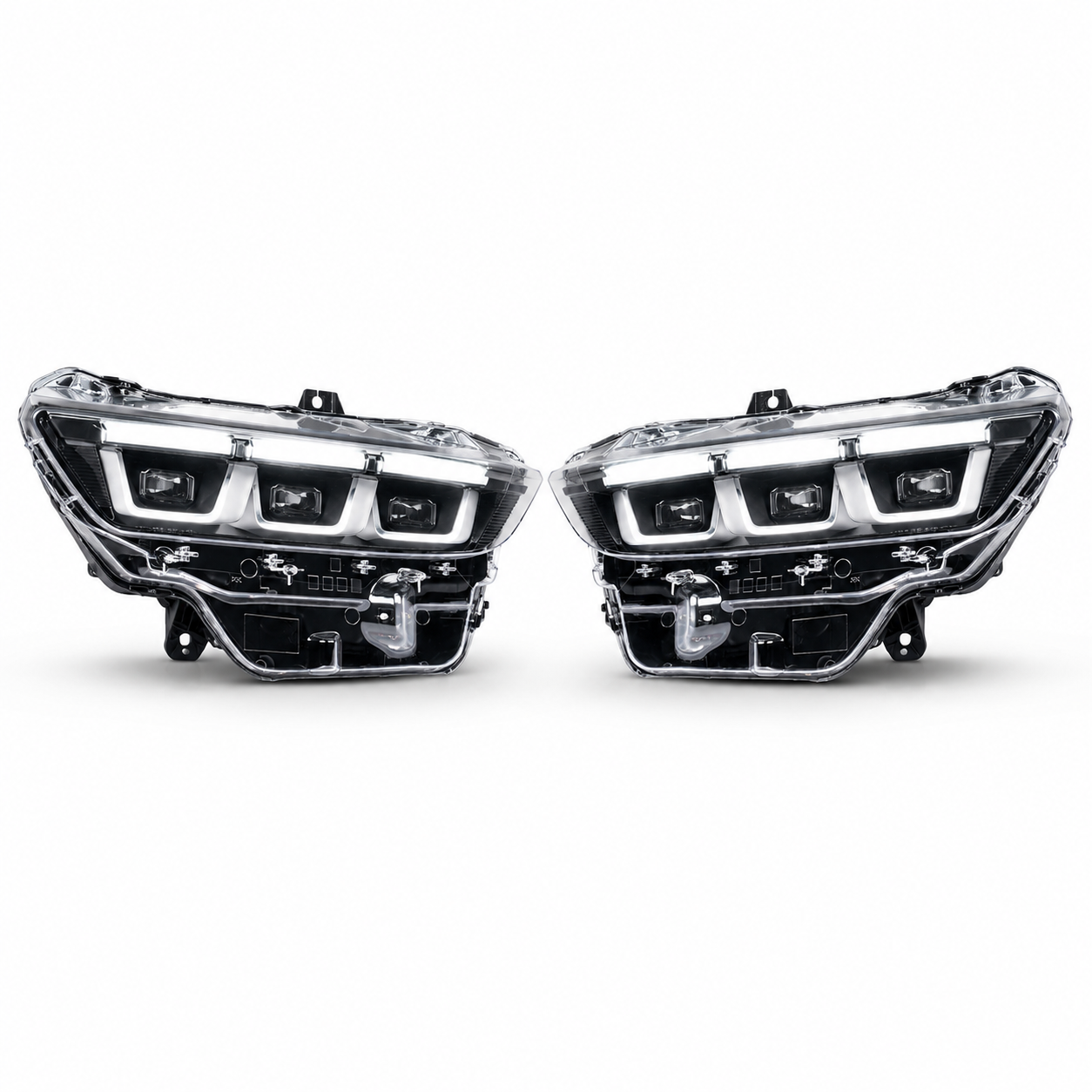 2024-2026 Ford Mustang S650 LED Projector Headlights | Trim & Bar Variants, Sequential