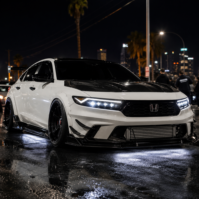 2023-2026 Honda Accord LED Quad Projector Headlights — scene — H-ACC11