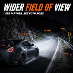2008-2021 Nissan 370Z Z34 LED Triple Projector Headlights — product view 12
