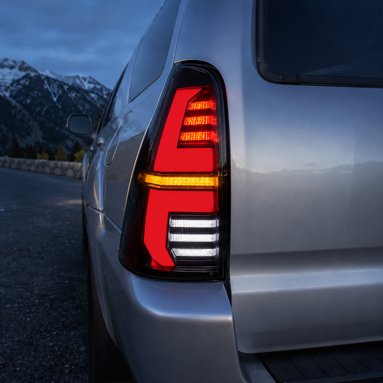 2003-2009 Toyota 4Runner Sequential LED Tail Lights — product view 26 - T-4RN03-H